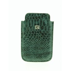 GIUDI Dabīgas ādas zaļš telefona maks Nr.42/70